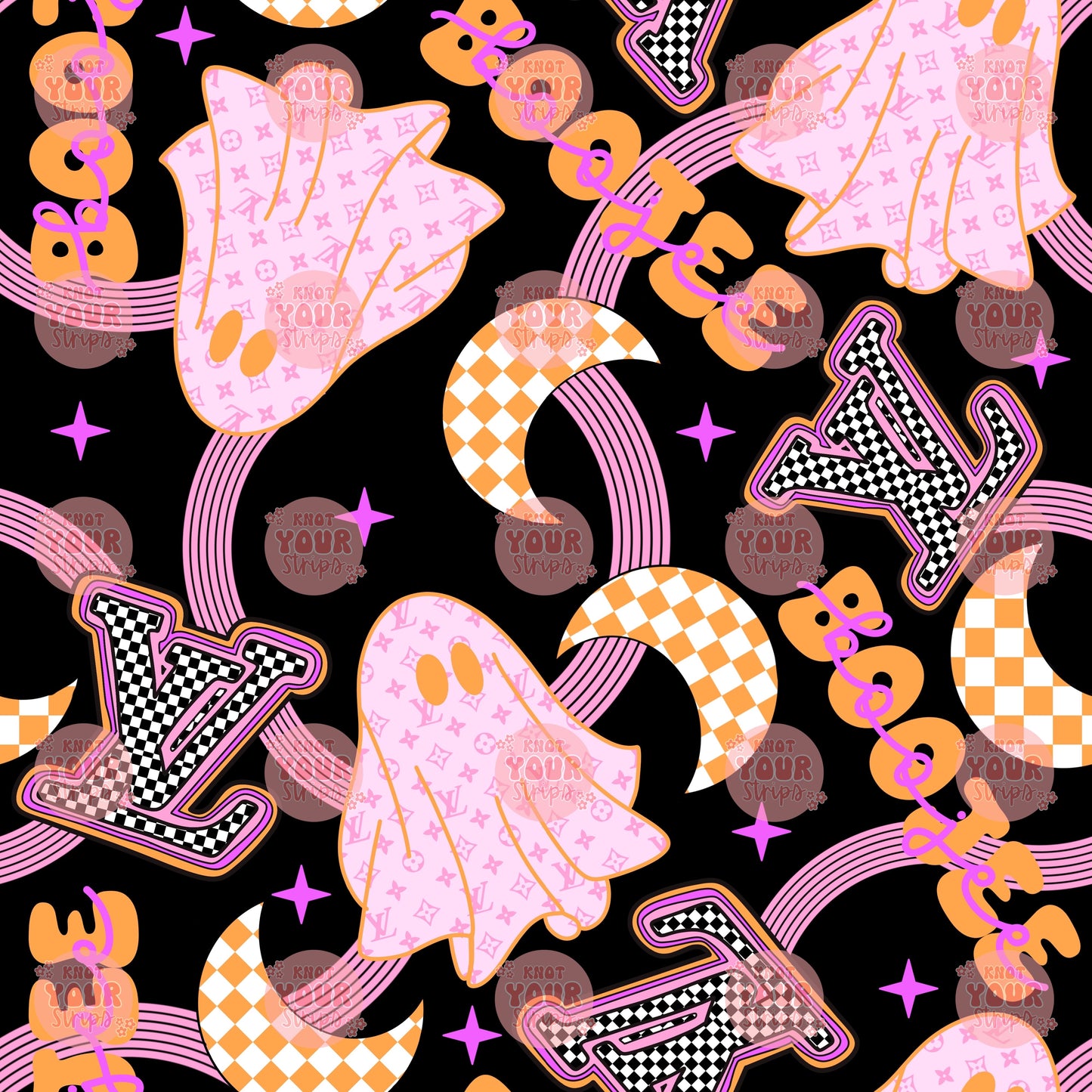 Boujee ghost Seamless files