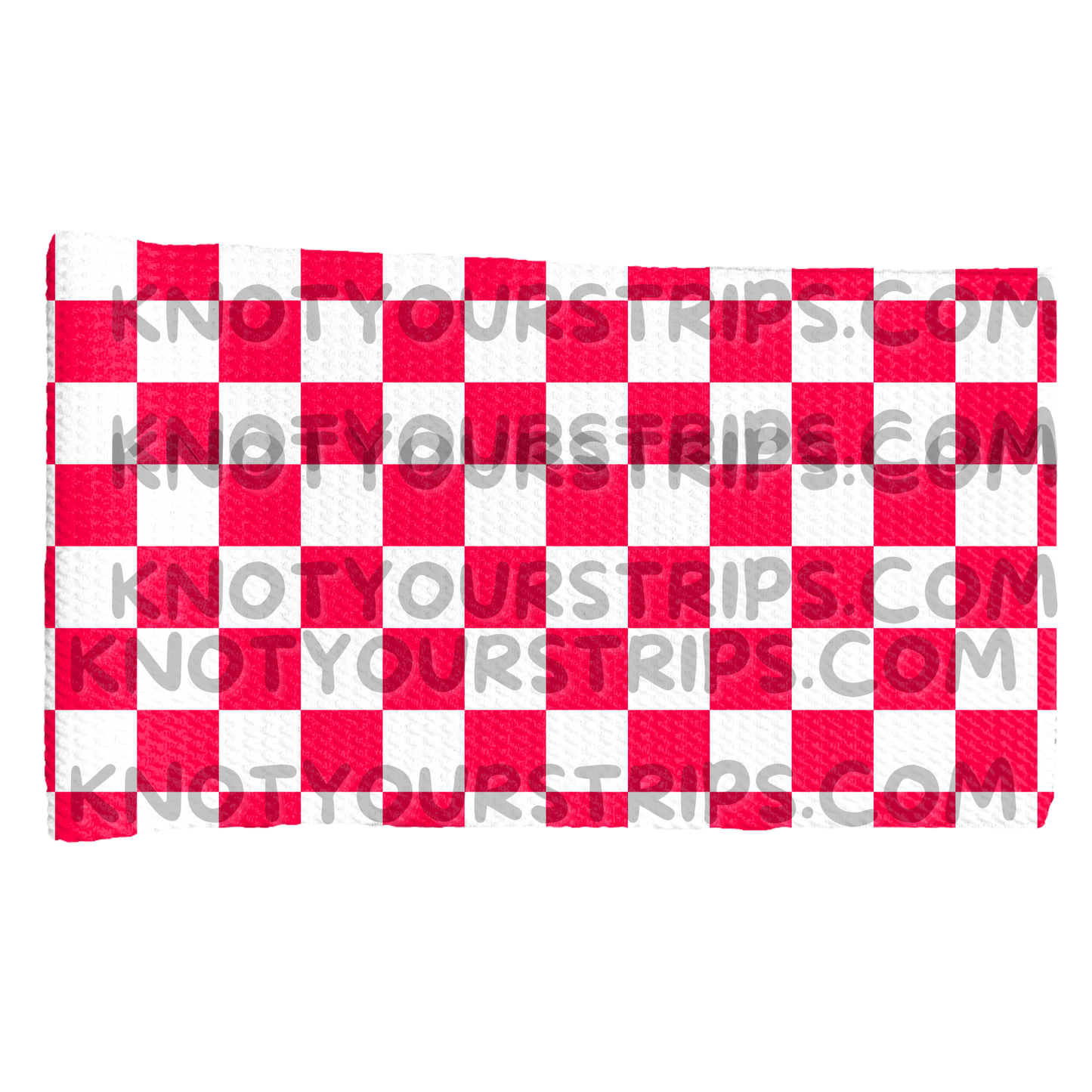 Hot pink checkered strips