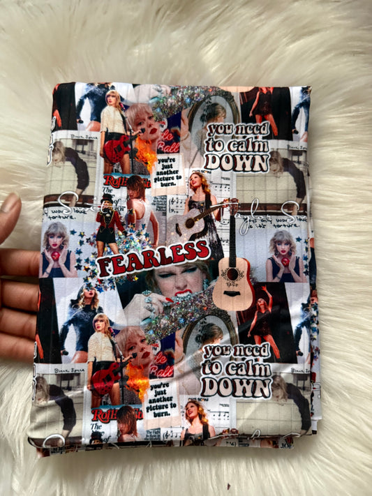 Tswift fearless collage brushed ribknit
