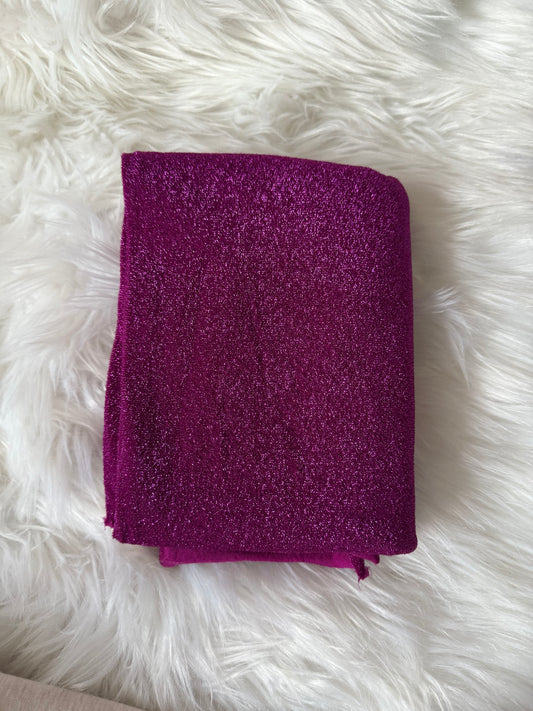Magenta  shimmer spandex