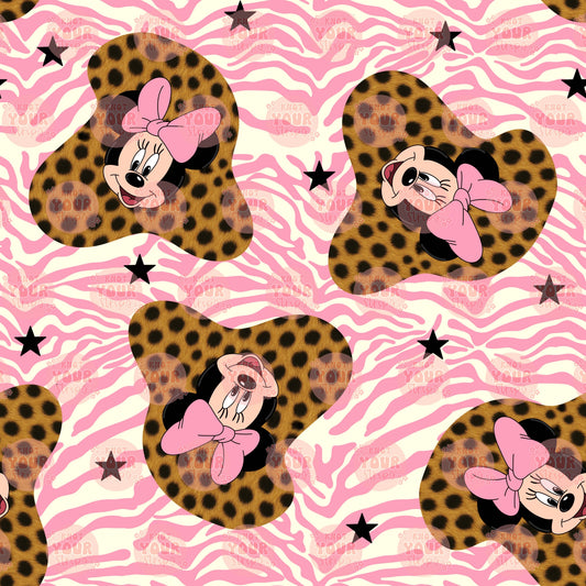 Cheetah Minnie Mouse Seamless file