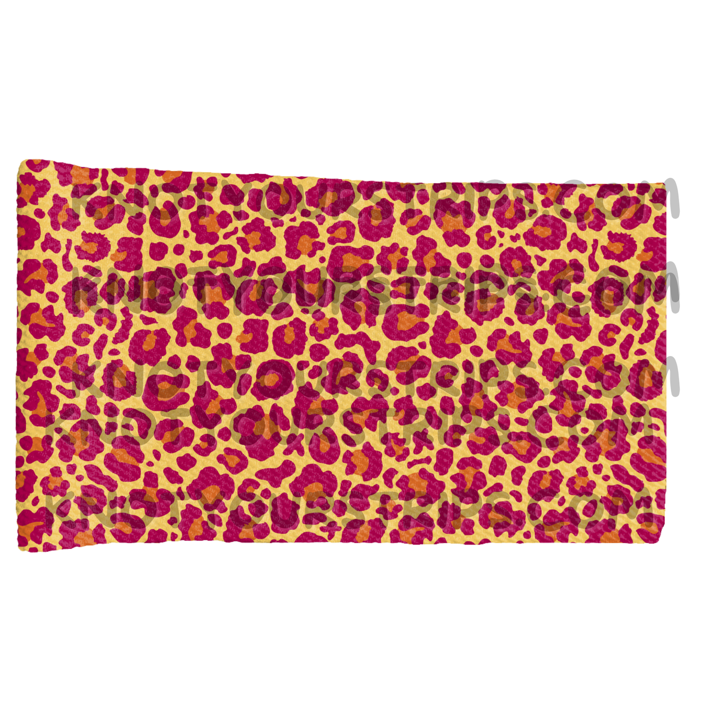 Pink and orange cheetah