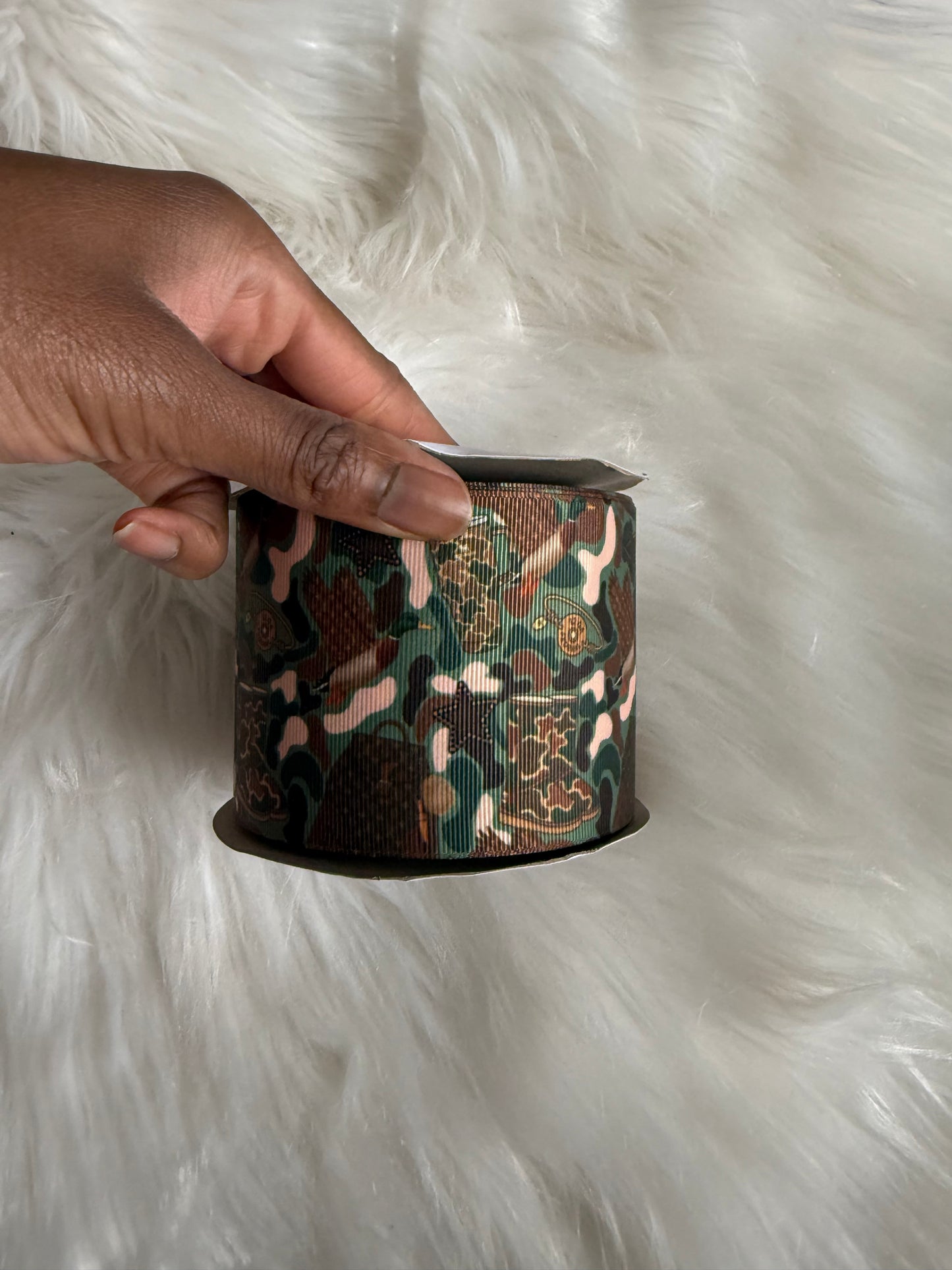 Boujee Hunter 3 inch ribbon