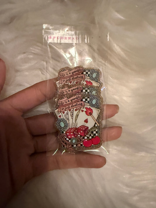 Oofed a gamble I’m just dealing acrylic flat back