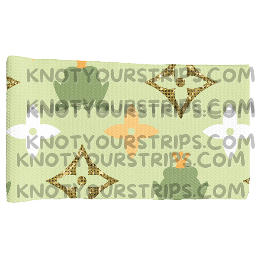 Frog princess cord on green  strip