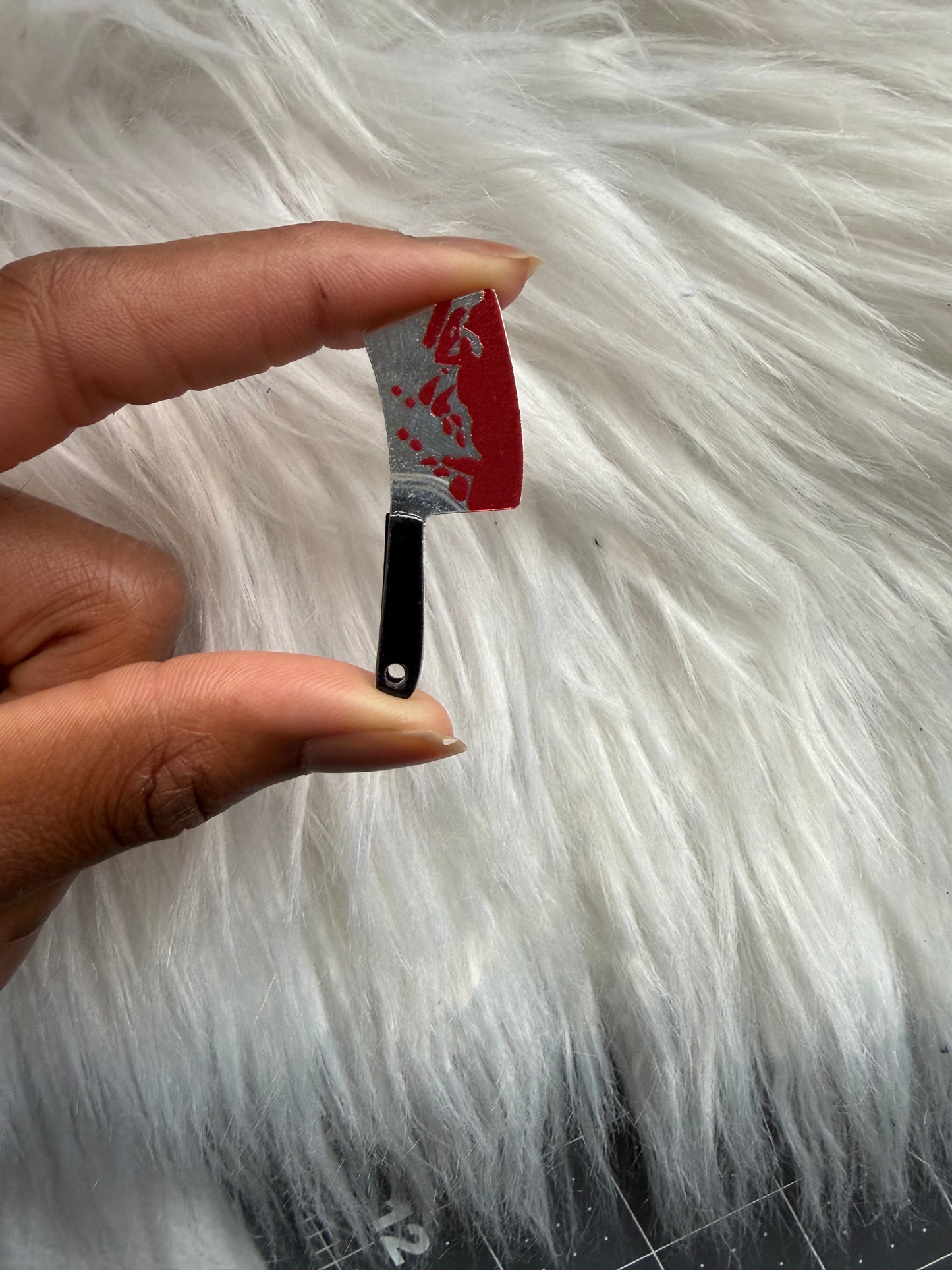 Bloody butcher knife bow accessories