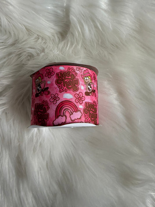 Yeehaw 3 inch ribbon