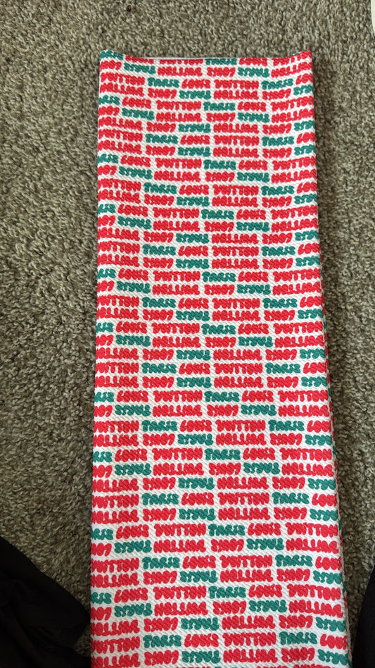 Red white green and boujee  5xwof strip