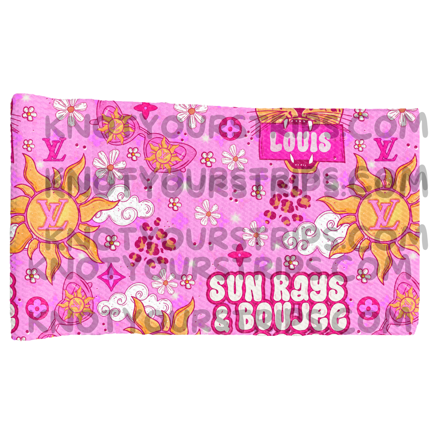 Sun rays and boujee stripes