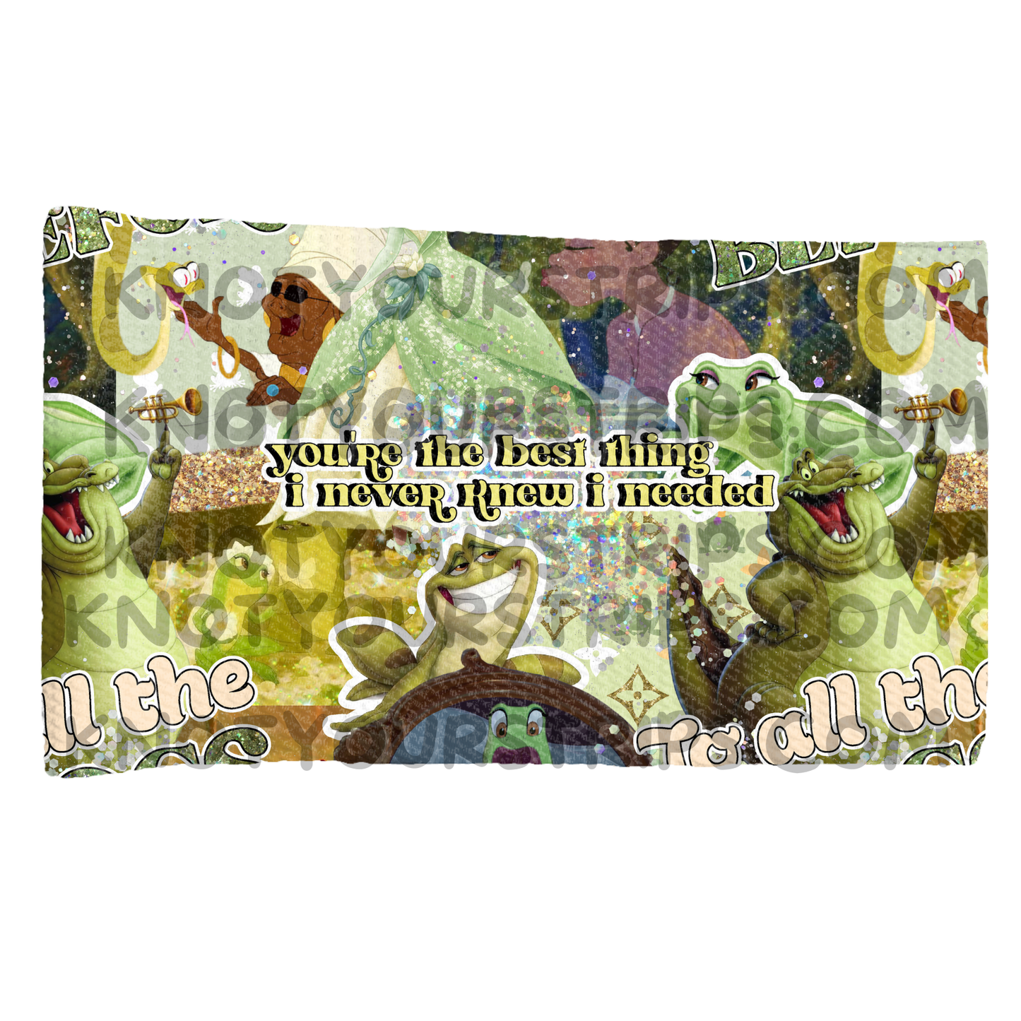 Froggy princess collage