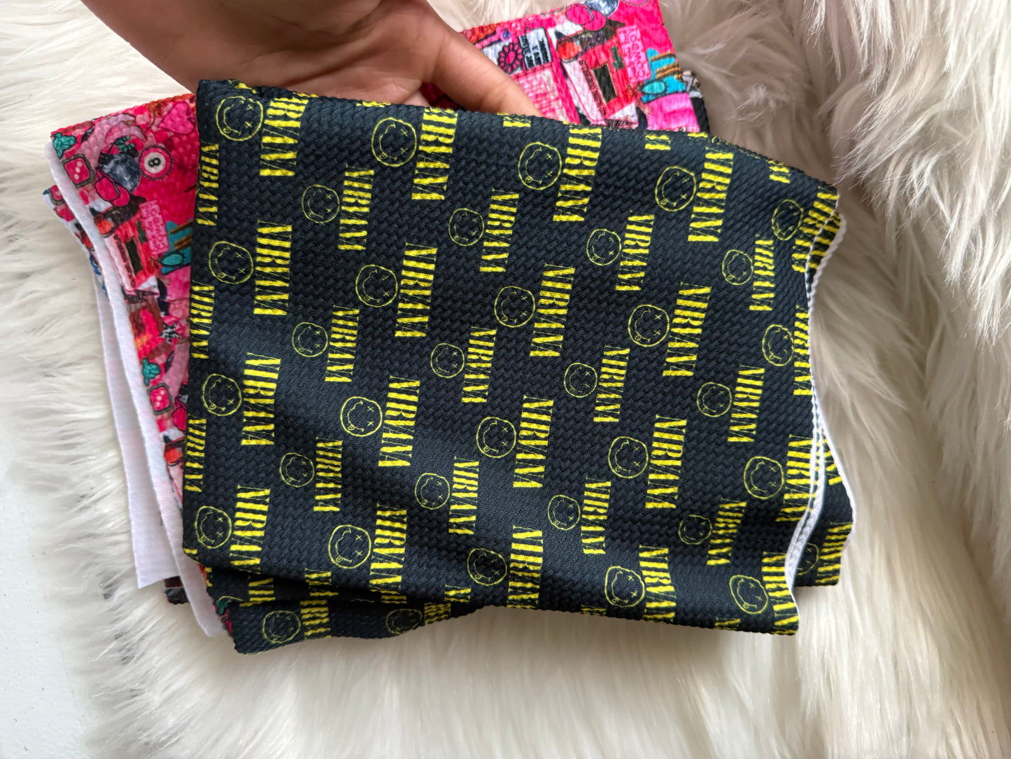 Nirvana  bullet half yard