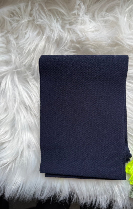 Navy blue solid strip