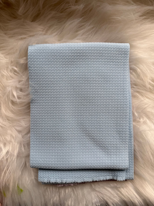 Pastel blue solid strip