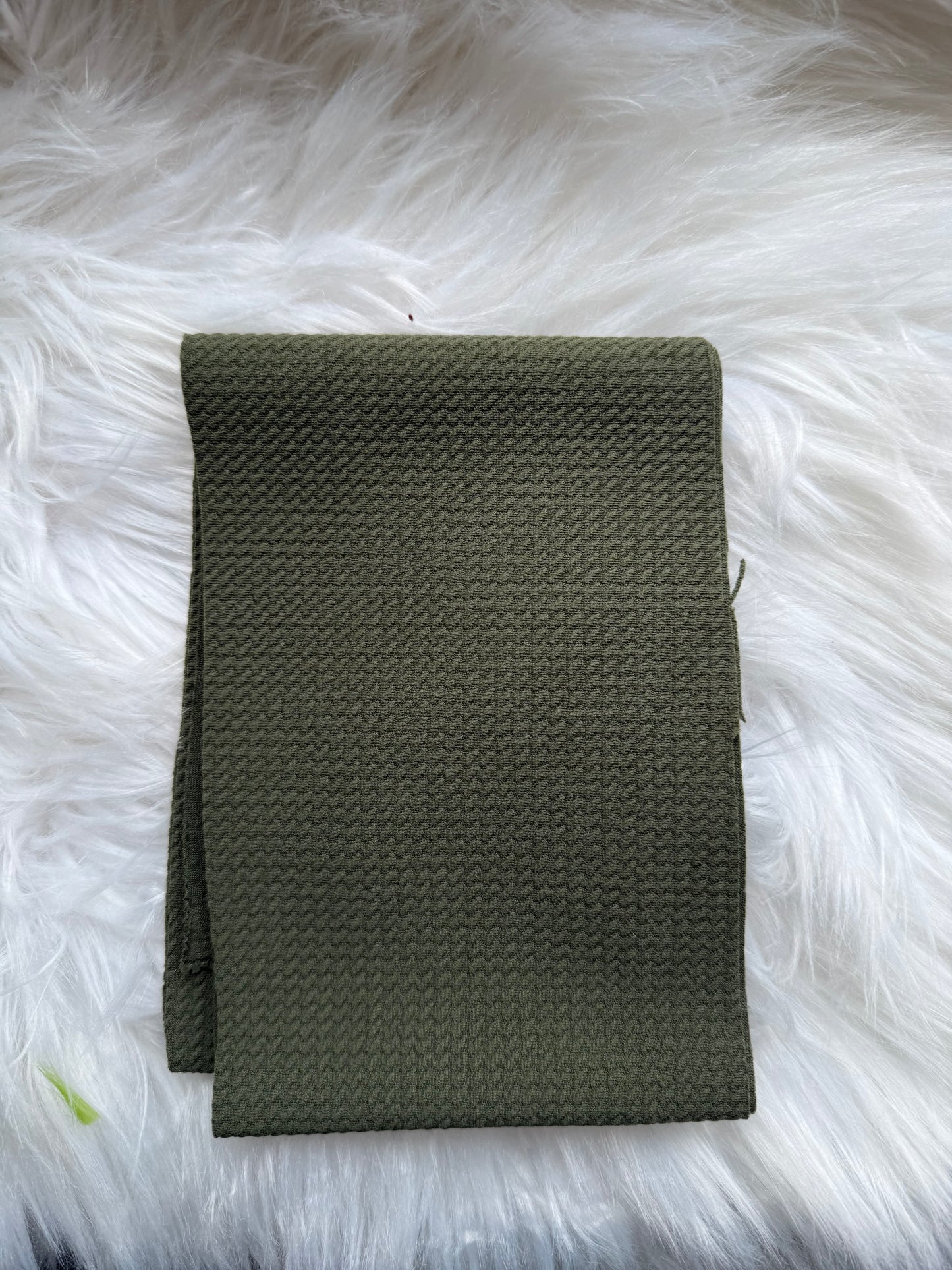 Olive green solid strip