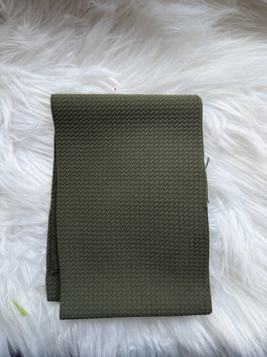Olive green solid strip