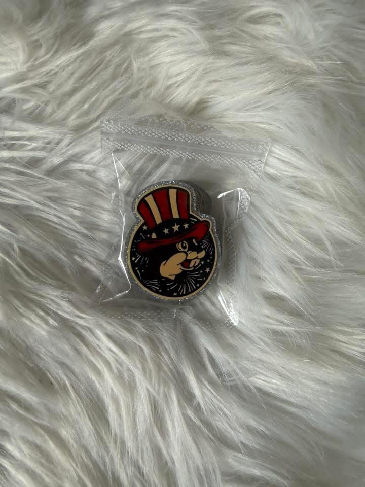 Buccee acrylic flat back