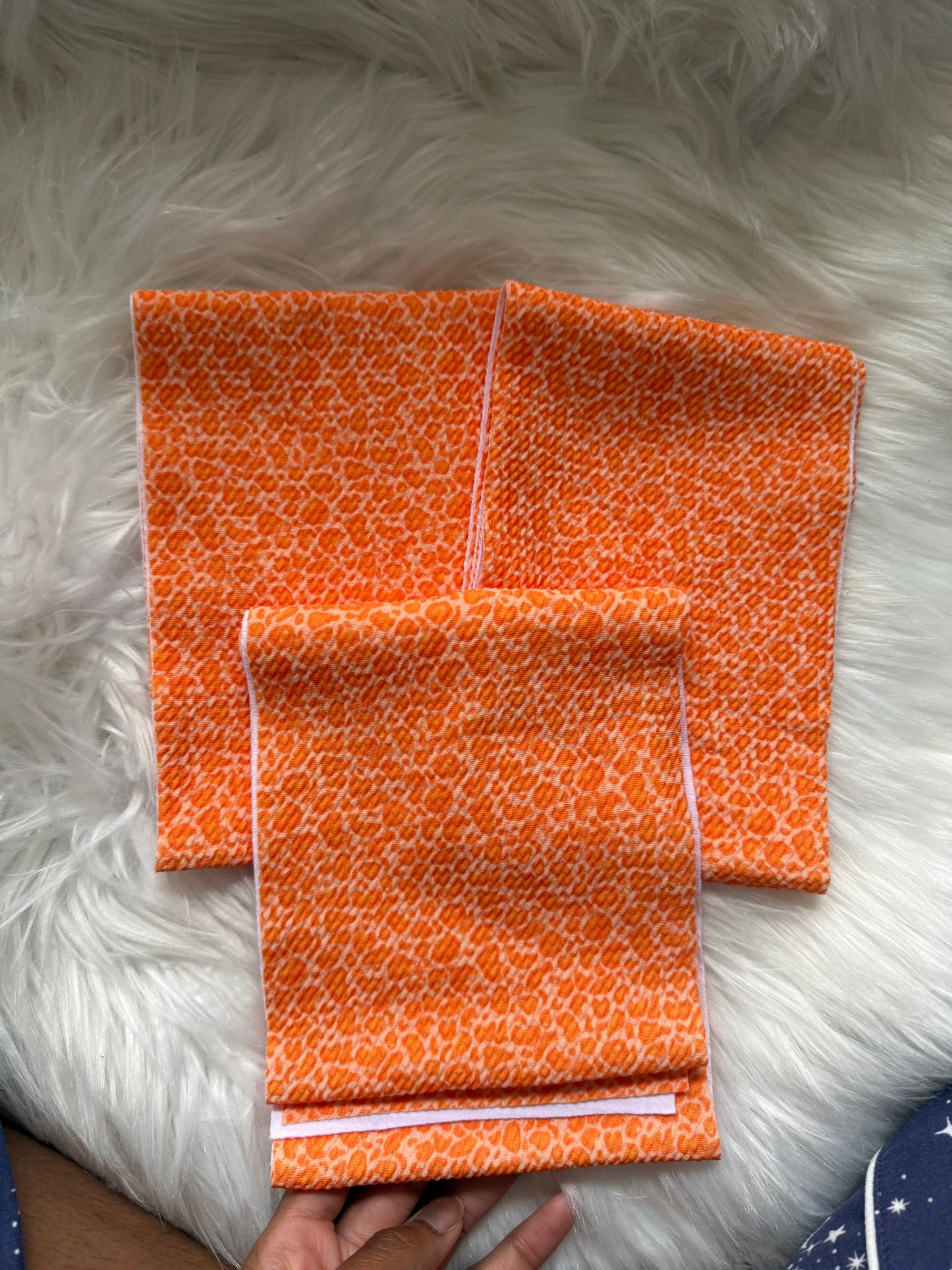 Orange cheetah Bullet strip
