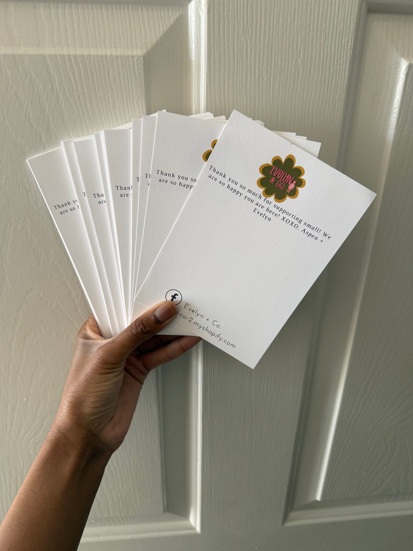Custom bow cards