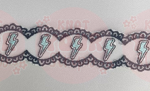 *PREORDER*turqoiuse bolts  ( exclusive to knot your strips )