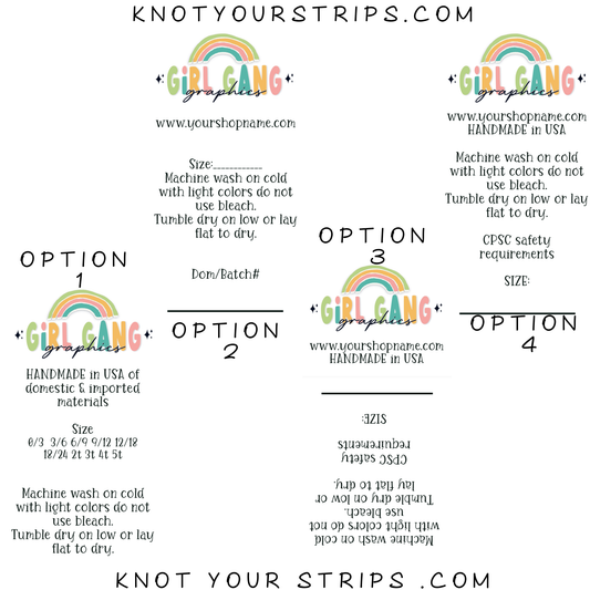 clothing tag ( file only )