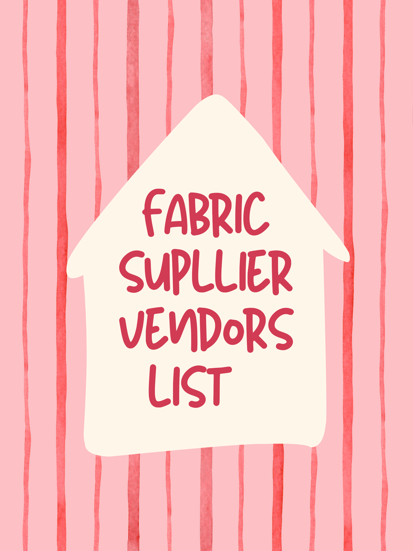 Supplier list